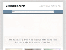 Tablet Screenshot of bearfield.org